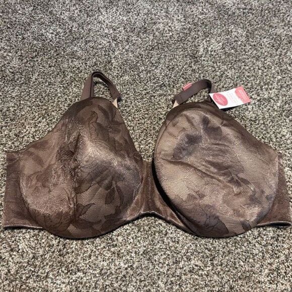 Cacique lightly lined balconette bra size 42G - Picture 1 of 5